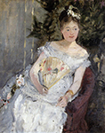 Berthe Morisot Portrait of Marguerite Carre- 1873  oil painting reproduction