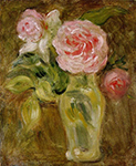 Berthe Morisot Roses - 1894 oil painting reproduction