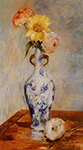 Berthe Morisot The Blue Vase - 1888  oil painting reproduction