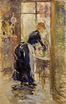 Berthe Morisot The Little Maid Servant - 1886  oil painting reproduction
