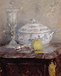 Berthe Morisot Tureen and Apple - 1877  oil painting reproduction