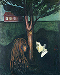 Edvard Munch Eye in Eye oil painting reproduction