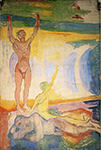 Edvard Munch Risveglio Men  oil painting reproduction