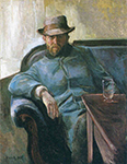 Edvard Munch Writer Hans Jaeger oil painting reproduction