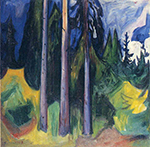 Edvard Munch Bosco oil painting reproduction