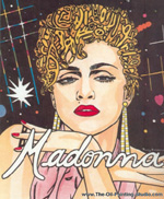 Madonna 2 painting for sale