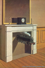 Rene Magritte Time Transfixed oil painting reproduction
