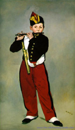 Edouard Manet The Fifer oil painting reproduction
