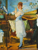 Edouard Manet Nana oil painting reproduction