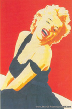 Marilyn 3 painting for sale