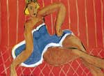 Henri Matisse Dancer Seated on a Table oil painting reproduction
