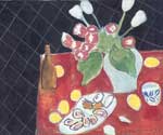 Henri Matisse Tulips And Shellfish on a Dark Background oil painting reproduction