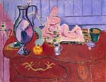 Henri Matisse Pink Statuette and Jug oil painting reproduction