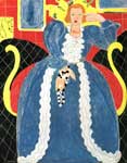 Henri Matisse Woman in Blue oil painting reproduction