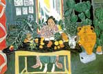 Henri Matisse Interior with an Etruscan Vase oil painting reproduction
