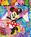 Mickey Mouse Graffiti 2 painting for sale