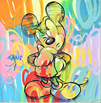 Mickey Mouse Wondering painting for sale