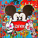 Mickey Mouse Facemask painting for sale