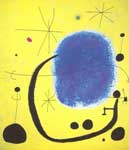 Joan Miro The Gold of the Azure oil painting reproduction