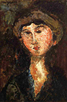 Amedeo Modigliani Beatrice Hastings oil painting reproduction