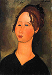 Amedeo Modigliani Burgundian Woman oil painting reproduction