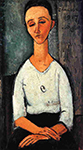Amedeo Modigliani Cha?m Soutine, - 1917 oil painting reproduction
