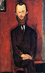 Amedeo Modigliani Count Weilhorski oil painting reproduction