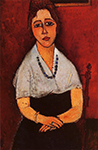 Amedeo Modigliani Elena Picard - 1917 oil painting reproduction