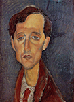 Amedeo Modigliani Frans Hellens - 1919 oil painting reproduction