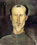 Amedeo Modigliani Leon Indenbaum - 1915 oil painting reproduction