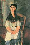 Amedeo Modigliani Little Louise oil painting reproduction