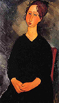 Amedeo Modigliani Little Serving Woman oil painting reproduction