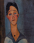 Amedeo Modigliani Louise - 1917 oil painting reproduction