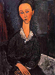 Amedeo Modigliani Lunia Czechovska - 1917 oil painting reproduction