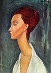 Amedeo Modigliani Lunia Czechovska - 1919 oil painting reproduction