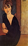 Amedeo Modigliani Madame Reynouard oil painting reproduction