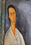 Amedeo Modigliani Madame Zborowska - 1918  oil painting reproduction
