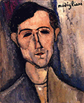 Amedeo Modigliani Man's Head oil painting reproduction