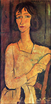 Amedeo Modigliani Marguerite Seated oil painting reproduction