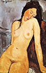 Amedeo Modigliani Nu assis oil painting reproduction