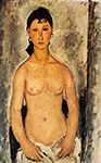 Amedeo Modigliani Nu debout (Elvire)Hadorn oil painting reproduction