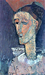 Amedeo Modigliani Pierrot (also known as Self Portrait as Pierrot) oil painting reproduction