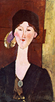 Amedeo Modigliani Portrait de Beatrice oil painting reproduction