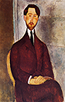 Amedeo Modigliani Portrait de Lunia Czechowska oil painting reproduction