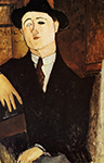 Amedeo Modigliani Portrait de Paul Guillaume oil painting reproduction