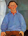 Amedeo Modigliani Portrait of Oscar Meistchaninoff - 1916 oil painting reproduction