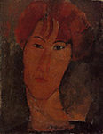 Amedeo Modigliani Portrait of Pardy - 1917 oil painting reproduction