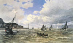 Claude Monet Mouth of the Seine at Honfleur oil painting reproduction