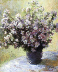 Claude Monet Vase of Flowers oil painting reproduction