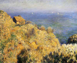 Claude Monet House of the Fisherman, Varengeville oil painting reproduction